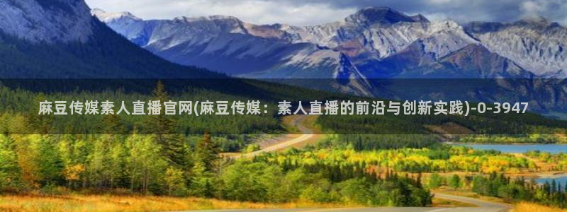麻豆视频 最新资源